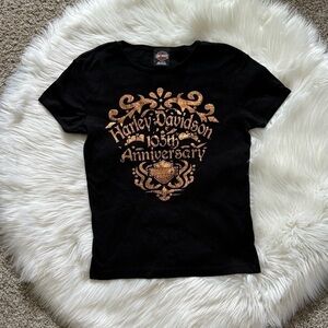 Harley Davidson Y2K Short Sleeve T Shirt